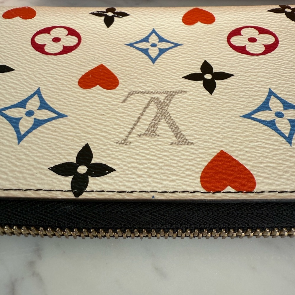 SOLD Louis Vuitton Limited Edition Game On Zippy Wallet - Multicolor - Picture 5 of 8